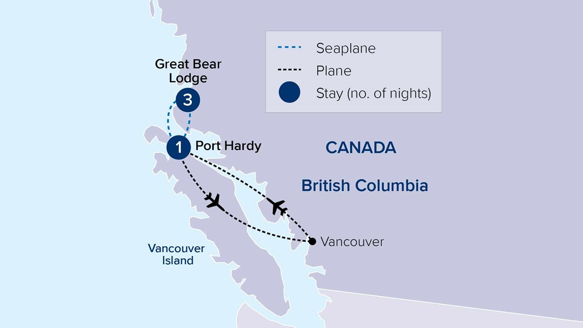 Canada Alaska Trip Map STOGB5 2024-2025